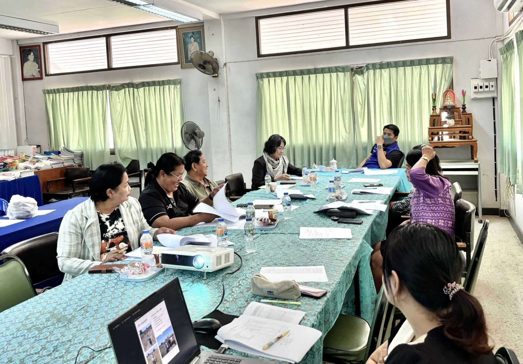 ประชุมคณะอนุกรรมการกลั่นกรองและติดตามการดำเนินงานกองทุนพัฒนาบทบาทสตรีอำเภอโพทะเล ครั้งที่ 1/2569