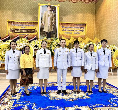 พช.โพทะเล จ.พิจิตร ร่วมกิจกรรมน้อมรำลึกในพระมหากรุณาธิคุณ เนื่องในวันคล้ายวันสวรรคต พระบาทสมเด็จพระบรมชนกาธิเบศร มหาภูมิพลอดุลยเดชมหาราช บรมนาถบพิตร 13 ตุลาคม 2568 (วันนวมินทรมหาราช)