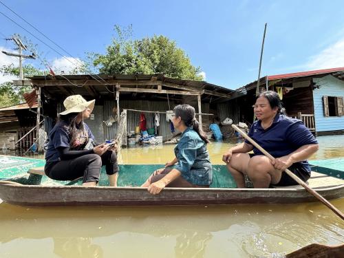 พช.โพทะเล จ.พิจิตร ลงพื้นที่สำรวจความเสียหายครัวเรือนที่ประสบภัยพิบัติจากอุทกภัย